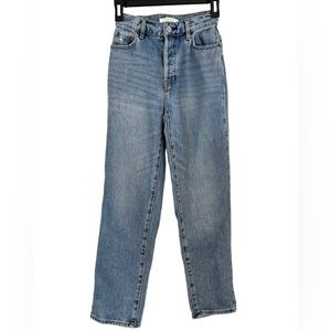 Pacsun high rise straight distressed jeans‎ size 22.